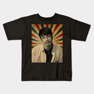 REX ORANGE COUNTY // Photo Vintage Retro Look Fan Design Kids T-Shirt